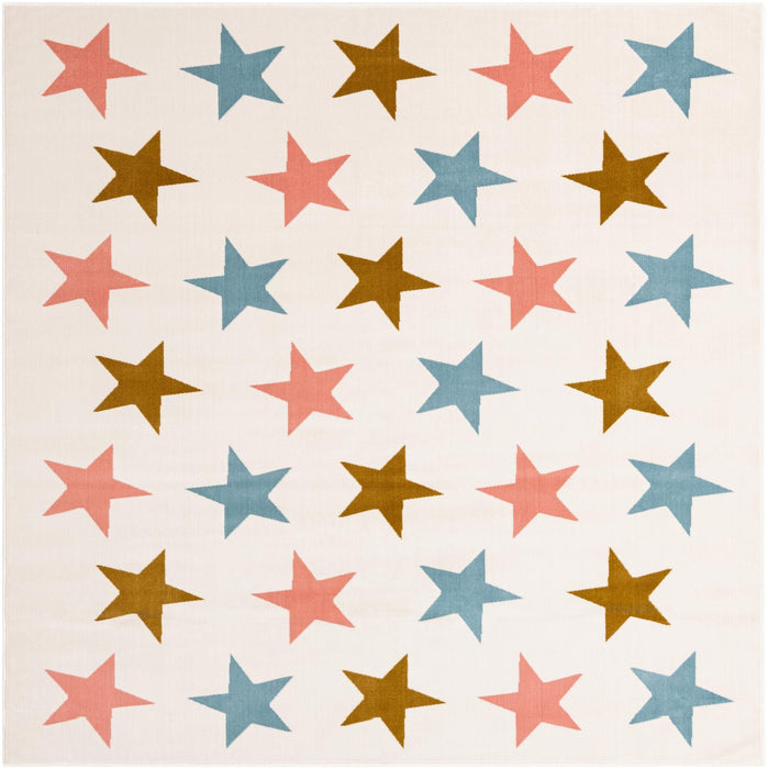 Unique Loom Whimsy Kids Collection Area Rug - Twinkle