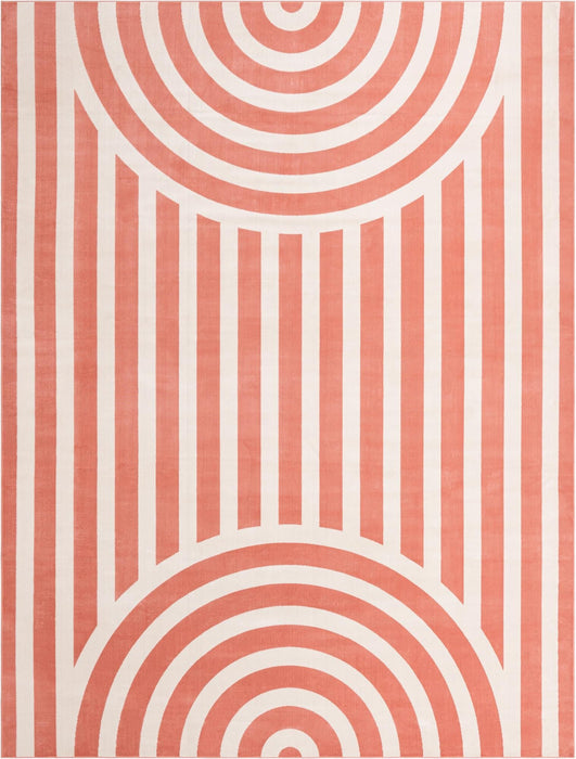 Unique Loom Whimsy Kids Collection Area Rug - Lines