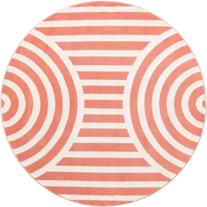 Unique Loom Whimsy Kids Collection Area Rug - Lines