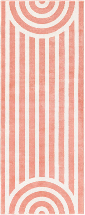 Unique Loom Whimsy Kids Collection Area Rug - Lines