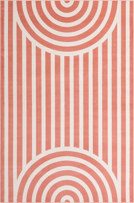 Unique Loom Whimsy Kids Collection Area Rug - Lines