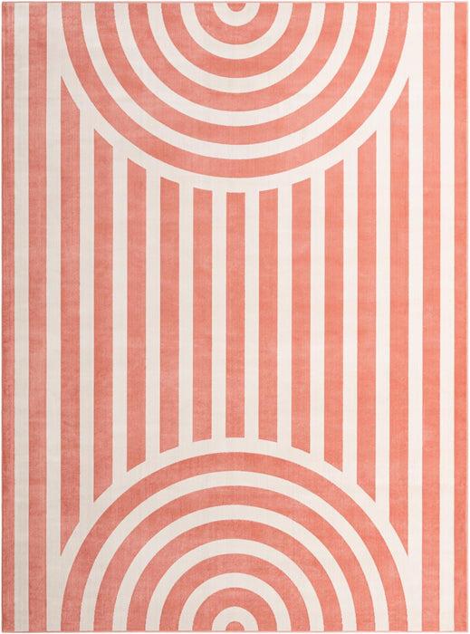 Unique Loom Whimsy Kids Collection Area Rug - Lines