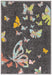Unique Loom Whimsy Kids Collection Area Rug - Butterflies
