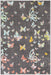 Unique Loom Whimsy Kids Collection Area Rug - Butterflies