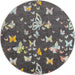 Unique Loom Whimsy Kids Collection Area Rug - Butterflies