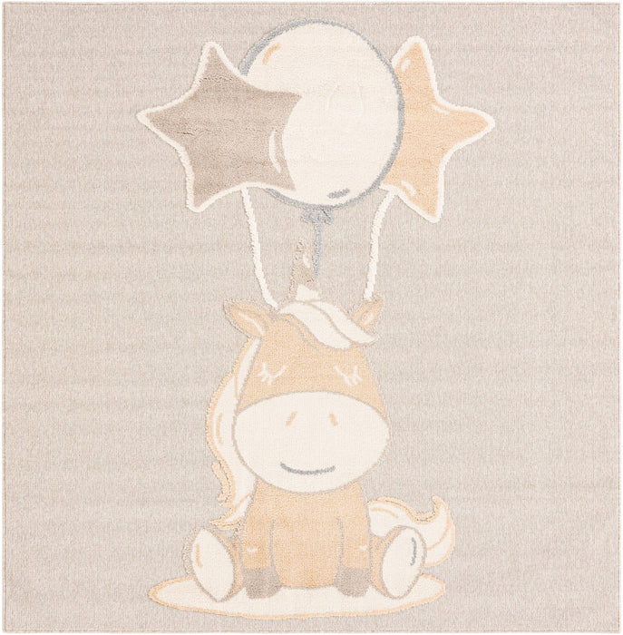 Unique Loom Whimsy Kids Collection Area Rug - Clement