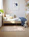 Unique Loom Whimsy Kids Collection Area Rug - Heart Bunny