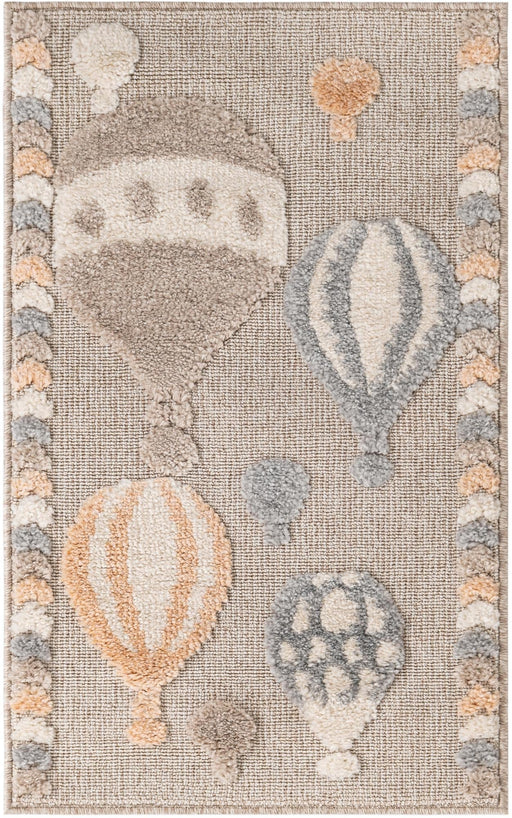 Unique Loom Whimsy Kids Collection Area Rug - Balloons