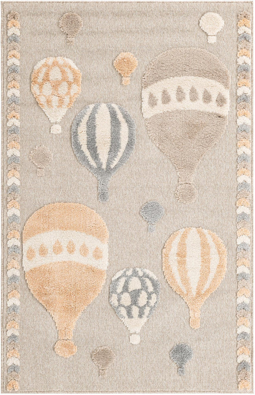 Unique Loom Whimsy Kids Collection Area Rug - Balloons