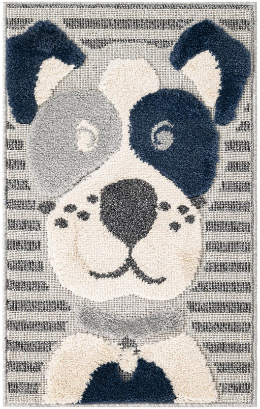 Unique Loom Whimsy Kids Collection Area Rug - Doggo