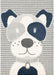 Unique Loom Whimsy Kids Collection Area Rug - Doggo