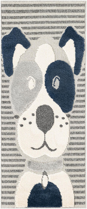 Unique Loom Whimsy Kids Collection Area Rug - Doggo