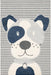 Unique Loom Whimsy Kids Collection Area Rug - Doggo