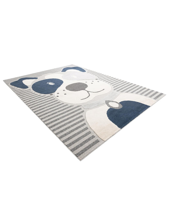 Unique Loom Whimsy Kids Collection Area Rug - Doggo
