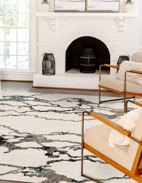 Unique Loom Penrose Collection Area Rug - Hannah