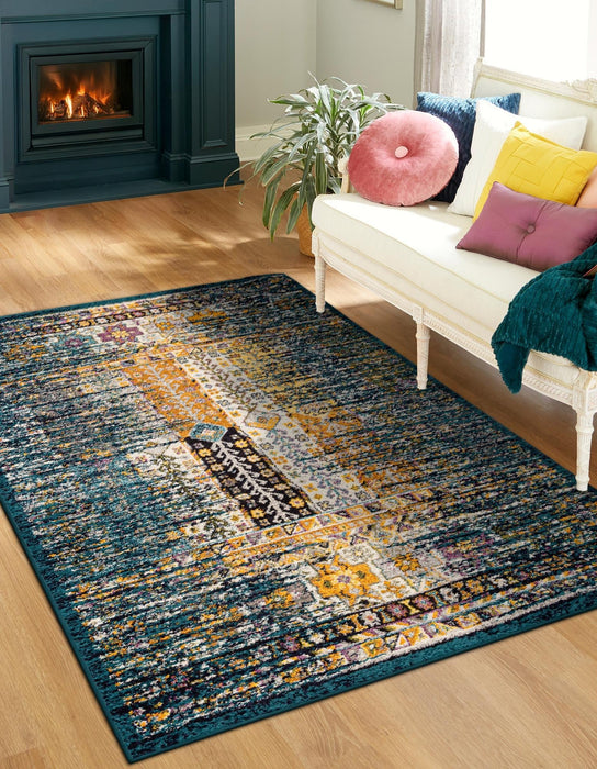 Unique Loom Penrose Collection Area Rug - Kristen