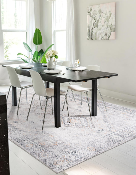 Unique Loom Yara Collection Area Rug - Akash