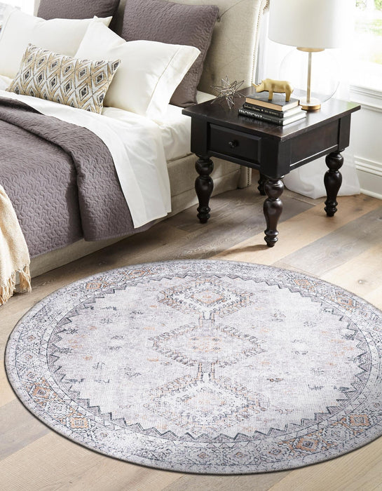 Unique Loom Yara Collection Area Rug - Akash