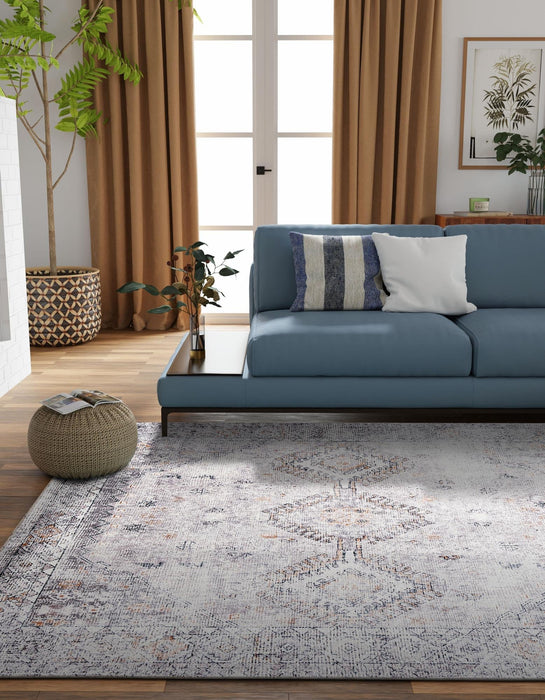 Unique Loom Yara Collection Area Rug - Akash