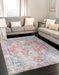 Unique Loom Yara Collection Area Rug - Akash