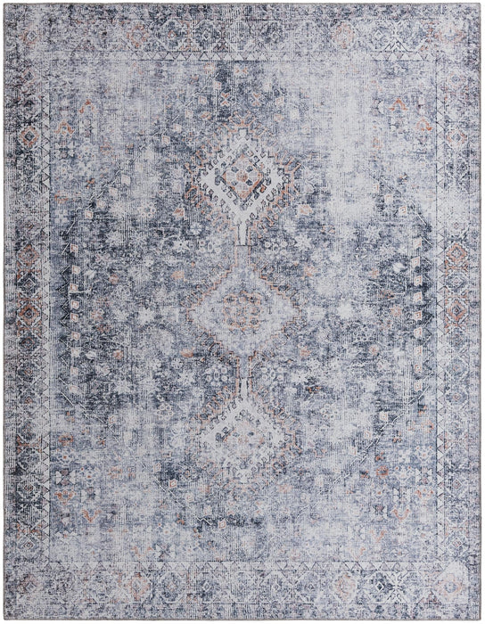Unique Loom Yara Collection Area Rug - Akash