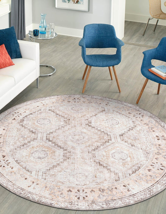 Unique Loom Yara Collection Area Rug - Karan