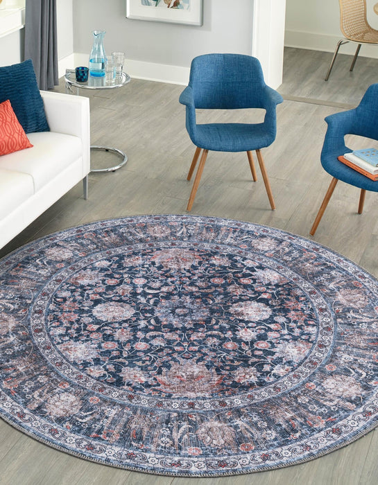 Unique Loom Yara Collection Area Rug - Samarth