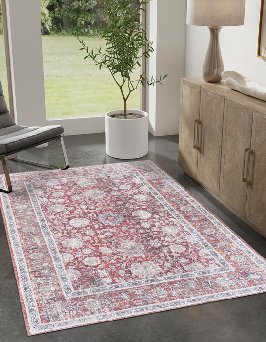 Unique Loom Yara Collection Area Rug - Samarth