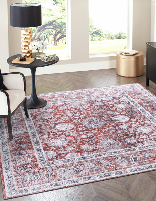 Unique Loom Yara Collection Area Rug - Samarth