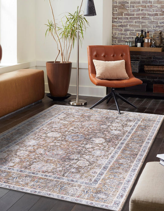 Unique Loom Yara Collection Area Rug - Samarth