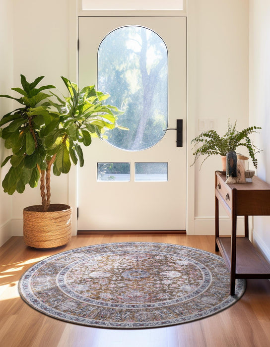 Unique Loom Yara Collection Area Rug - Samarth