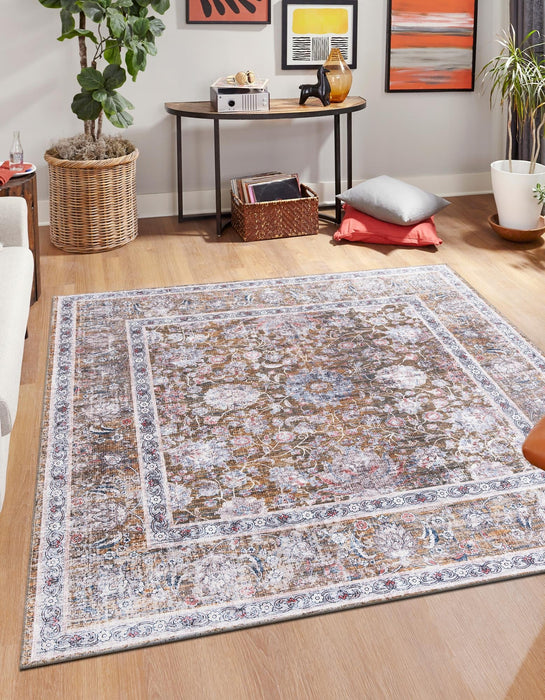 Unique Loom Yara Collection Area Rug - Samarth