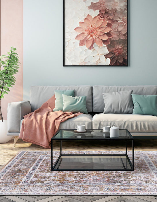 Unique Loom Yara Collection Area Rug - Samarth