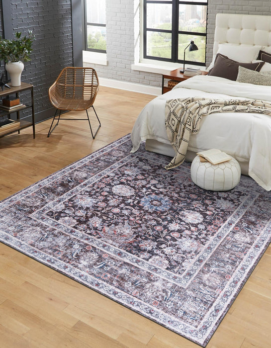 Unique Loom Yara Collection Area Rug - Samarth