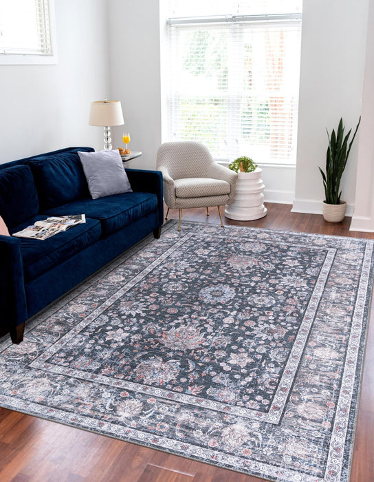 Unique Loom Yara Collection Area Rug - Samarth