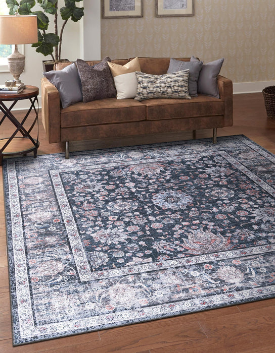 Unique Loom Yara Collection Area Rug - Samarth