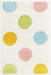 Unique Loom Whimsy Kids Collection Area Rug - Polka Dots