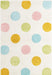 Unique Loom Whimsy Kids Collection Area Rug - Polka Dots