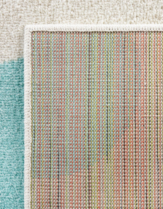 Unique Loom Whimsy Kids Collection Area Rug - Polka Dots