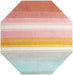 Unique Loom Whimsy Kids Collection Area Rug - Pastel Abstract Rainbow