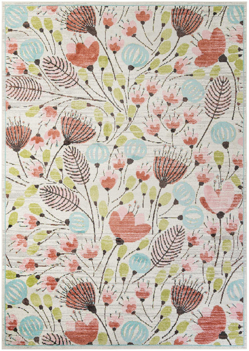 Unique Loom Whimsy Kids Collection Area Rug - Wildflowers