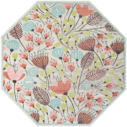 Unique Loom Whimsy Kids Collection Area Rug - Wildflowers