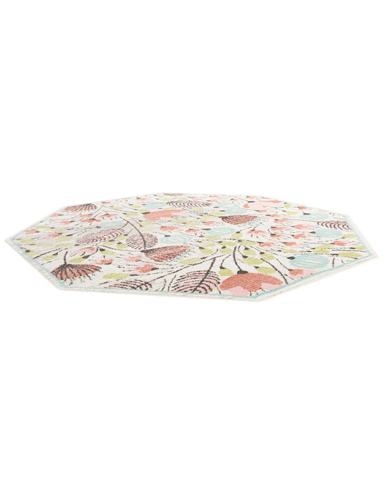 Unique Loom Whimsy Kids Collection Area Rug - Wildflowers