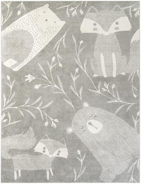 Unique Loom Whimsy Kids Collection Area Rug - Foxy