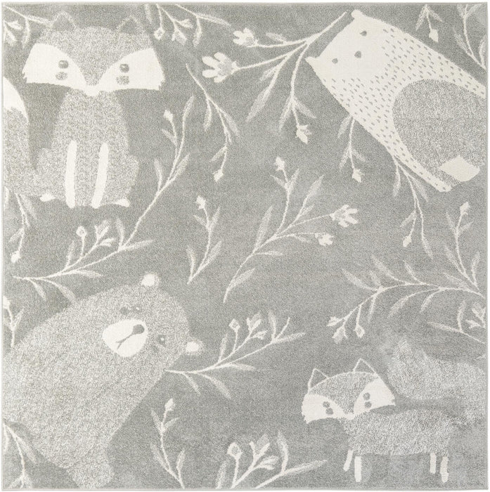 Unique Loom Whimsy Kids Collection Area Rug - Foxy