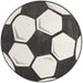 Unique Loom Whimsy Kids Collection Area Rug - Soccer Ball