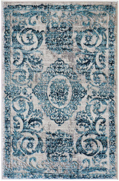 Unique Loom Finsbury Collection Area Rug - Diana