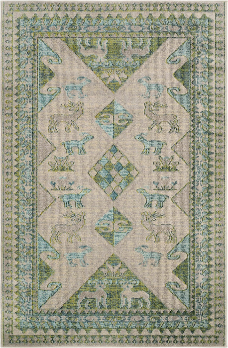 Unique Loom Sedona Collection Area Rug - Cuyahoga