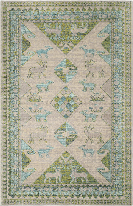 Unique Loom Sedona Collection Area Rug - Cuyahoga