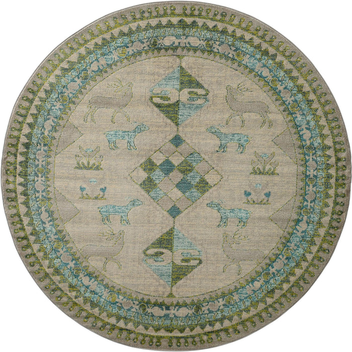 Unique Loom Sedona Collection Area Rug - Cuyahoga